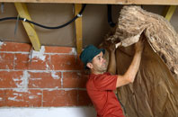 Alvediston tapered roof insulation